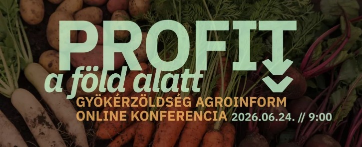 Profit a föld alatt – Gyökérzöldség Agroinform online konferencia