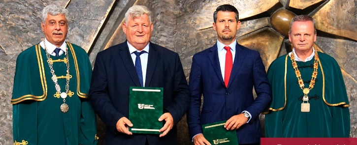 70. hírlevél - Simon Attilát és Kerek Norbertet címzetes egyetemi docens címmel tüntettek ki