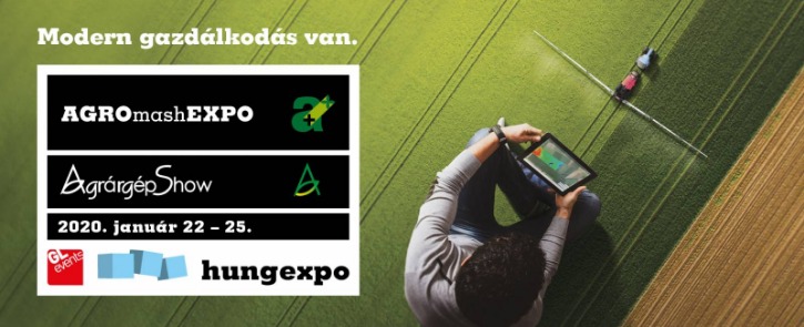 3. AgrárgépShow - AGROmashEXPO 2020 - A legjobb agrártechnológiai megoldások egy helyen