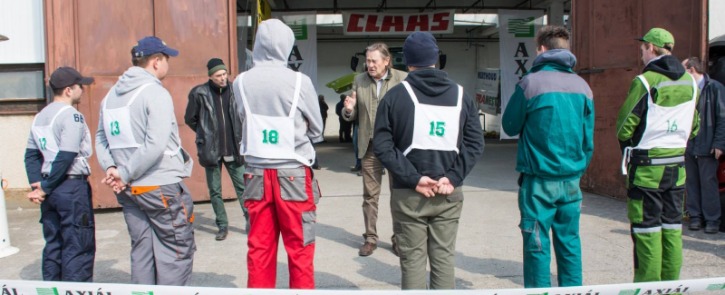 6. Az ország legjobb mezőgépész technikusai az AXIÁL-nál