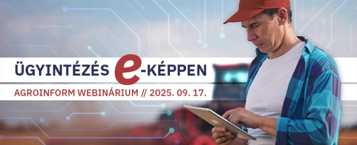 Ügyintézés e-képpen Agroinform webinárium