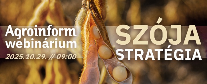 Szója stratégia Agroinform webinárium